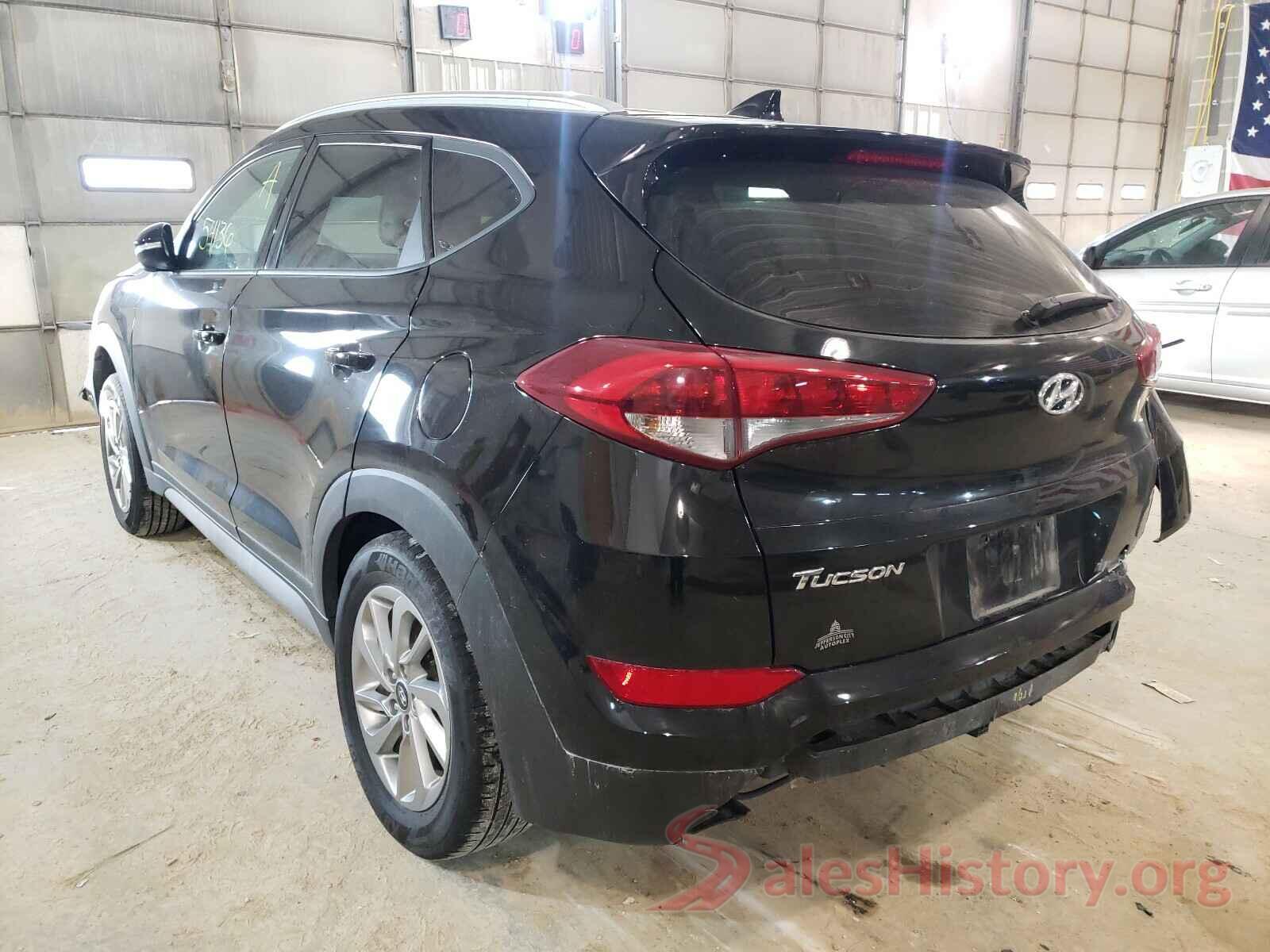 KM8J33A41HU370520 2017 HYUNDAI TUCSON