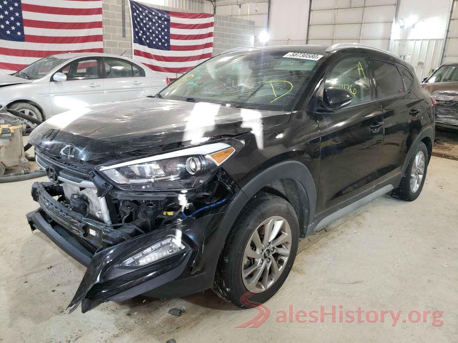 KM8J33A41HU370520 2017 HYUNDAI TUCSON