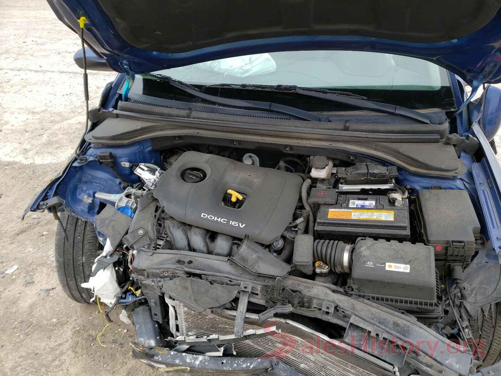 5NPD84LF7JH253676 2018 HYUNDAI ELANTRA