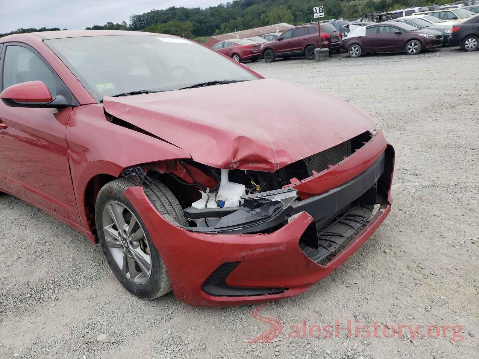 5NPD84LF7JH354829 2018 HYUNDAI ELANTRA