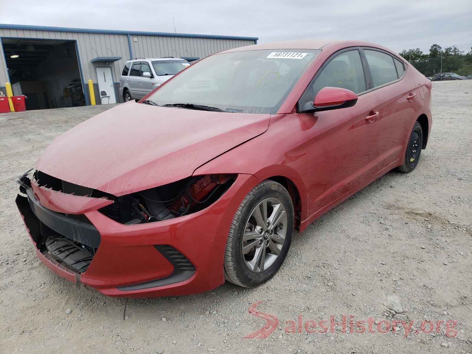 5NPD84LF7JH354829 2018 HYUNDAI ELANTRA