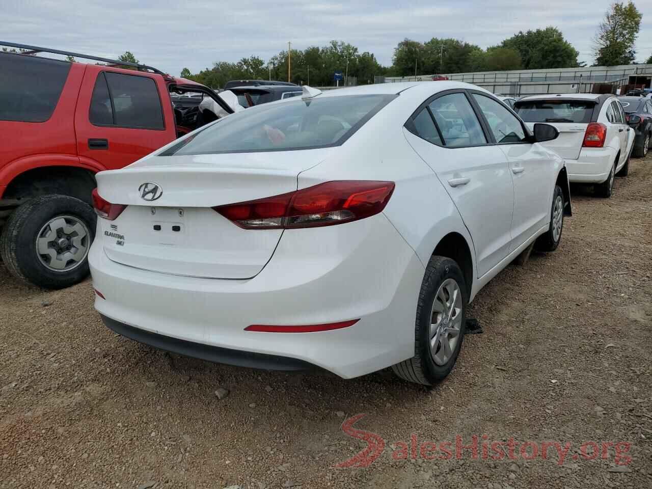 5NPD74LF3HH172493 2017 HYUNDAI ELANTRA