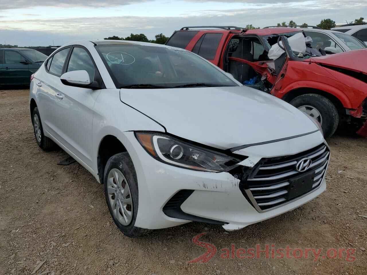 5NPD74LF3HH172493 2017 HYUNDAI ELANTRA