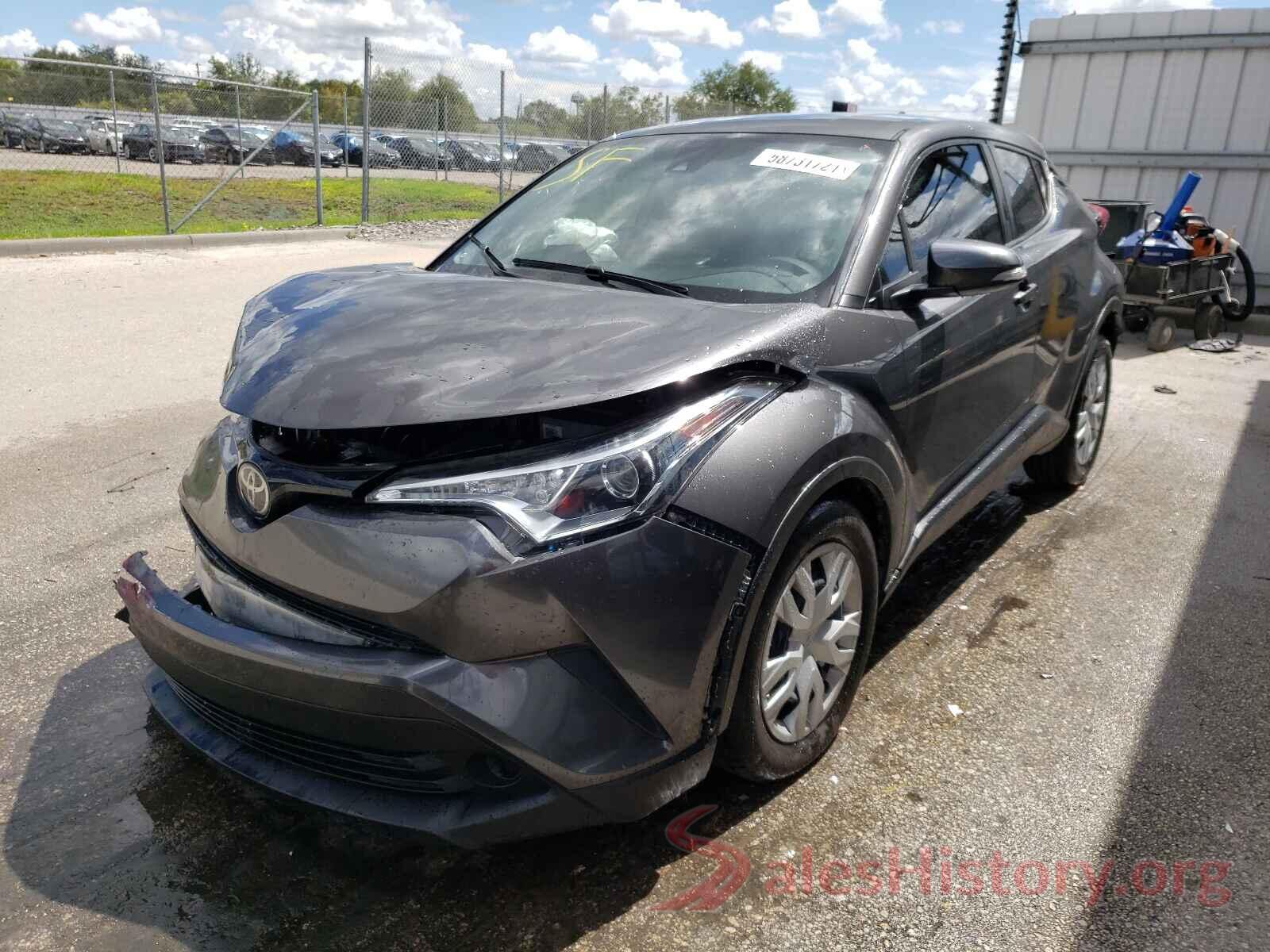 NMTKHMBXXJR003990 2018 TOYOTA C-HR