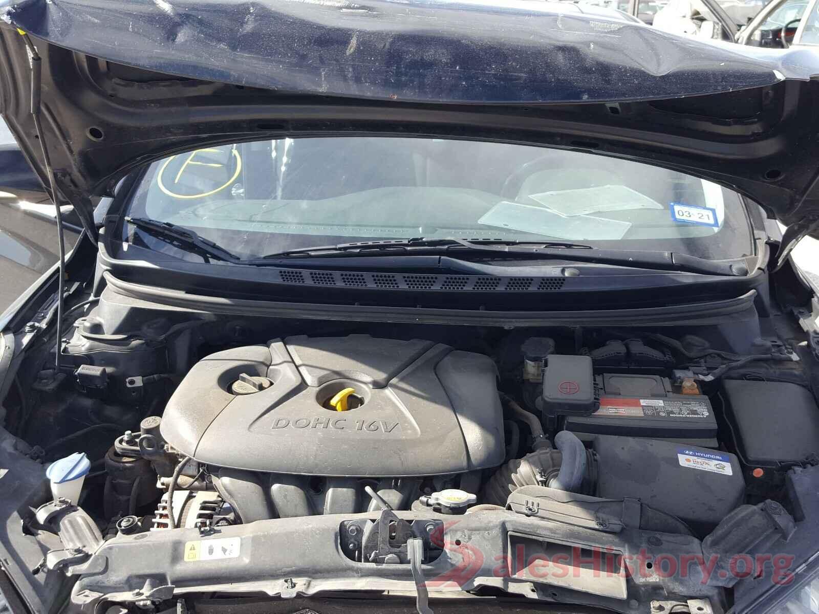 KMHDH4AE9GU553370 2016 HYUNDAI ELANTRA