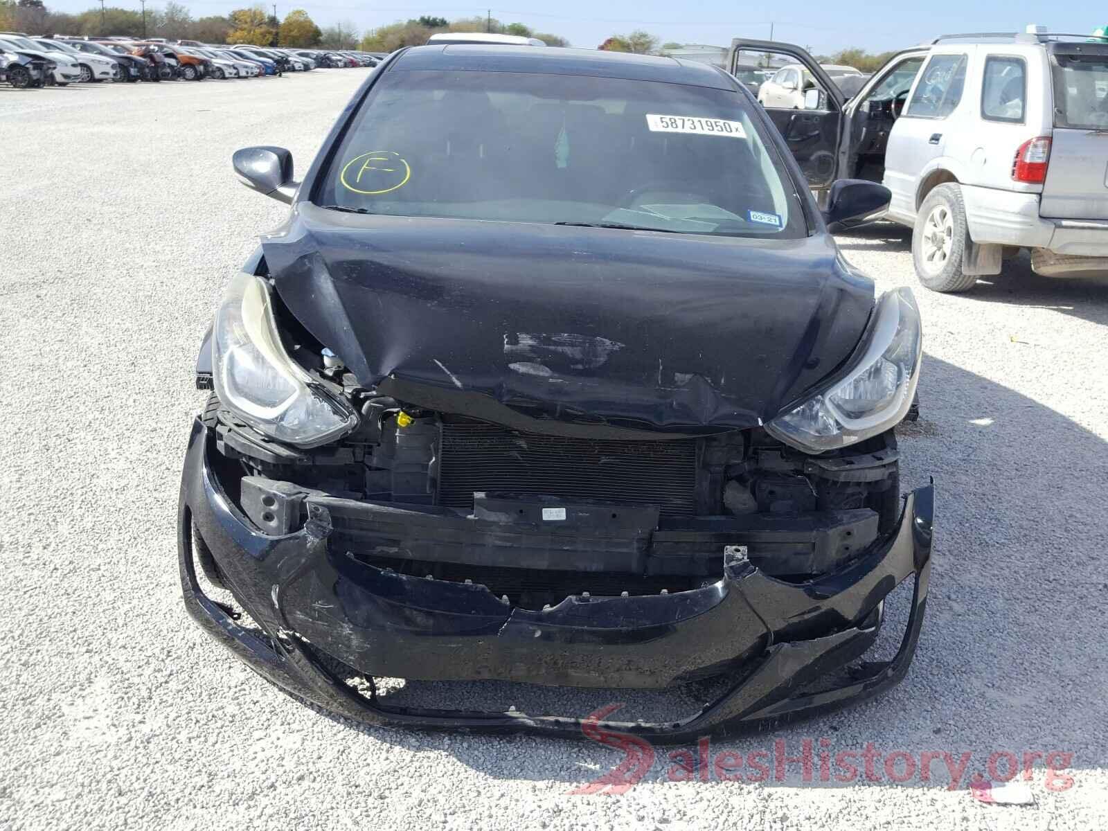 KMHDH4AE9GU553370 2016 HYUNDAI ELANTRA