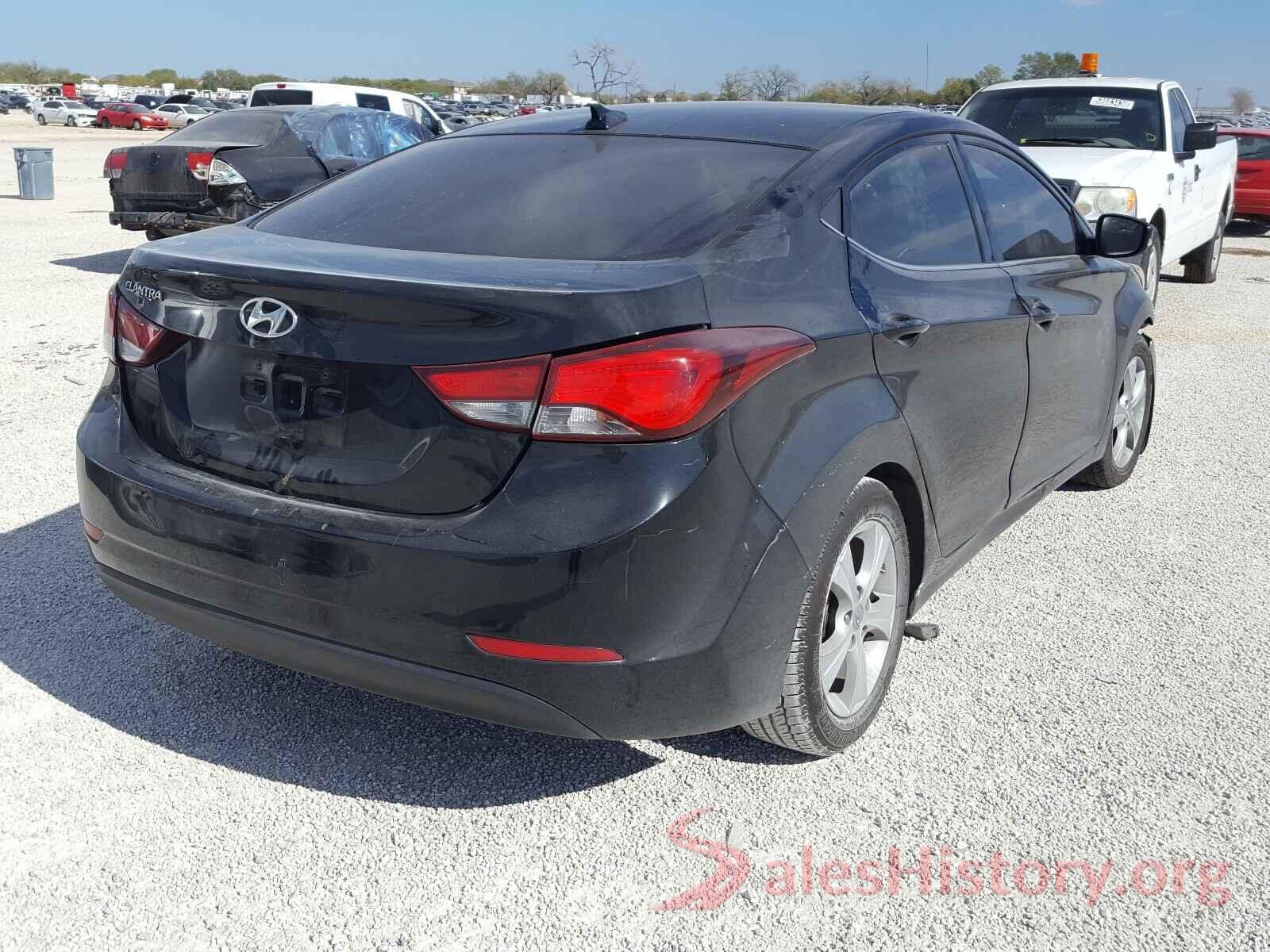 KMHDH4AE9GU553370 2016 HYUNDAI ELANTRA