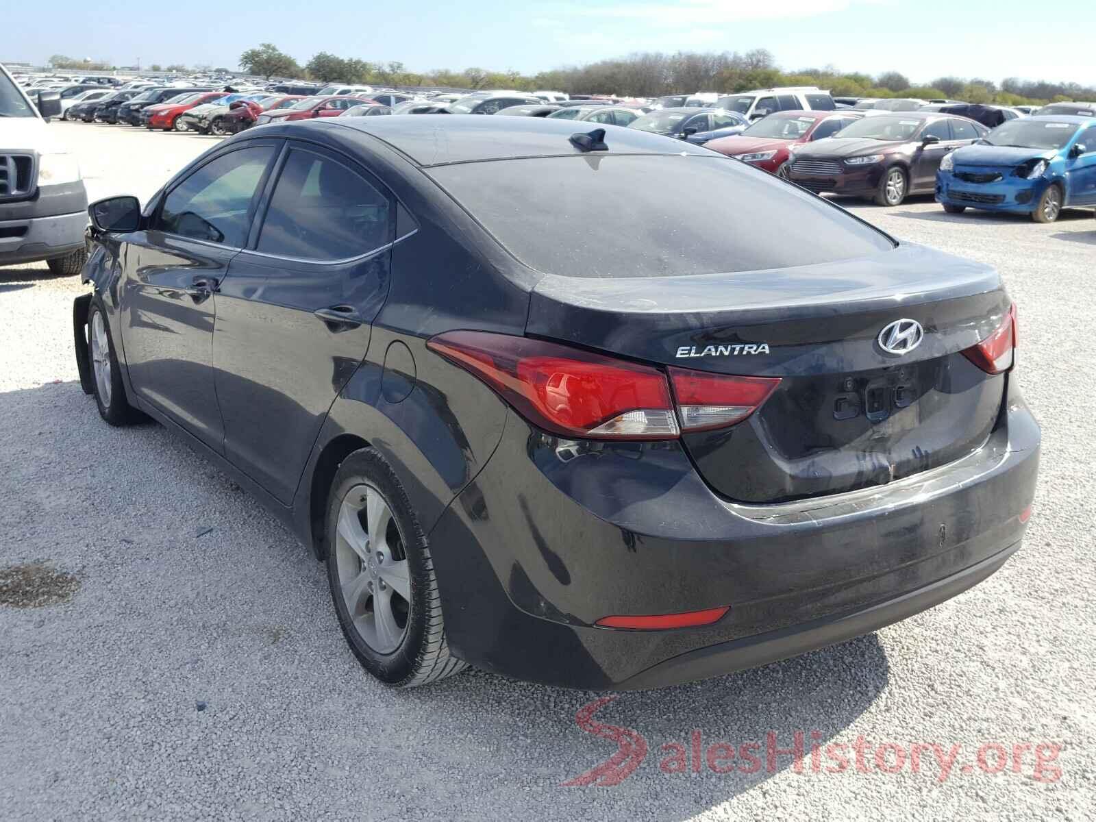 KMHDH4AE9GU553370 2016 HYUNDAI ELANTRA