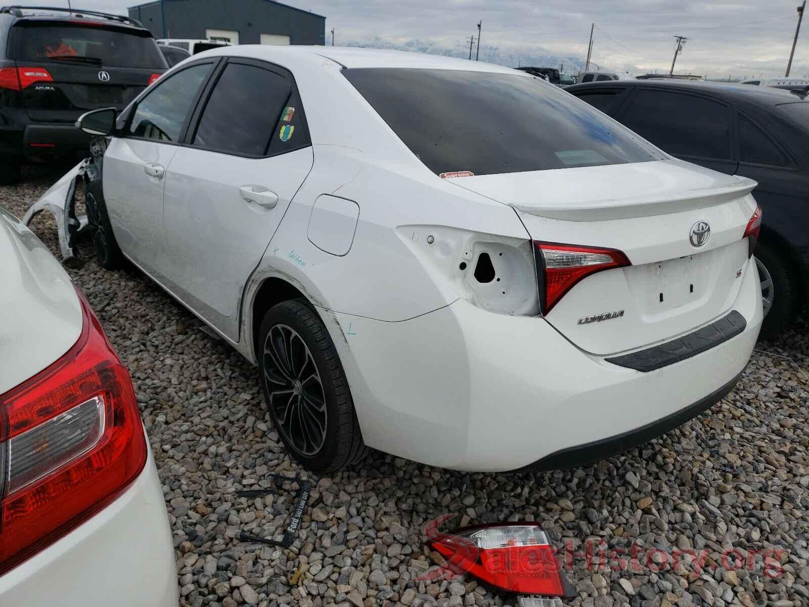 2T1BURHE5GC529395 2016 TOYOTA COROLLA