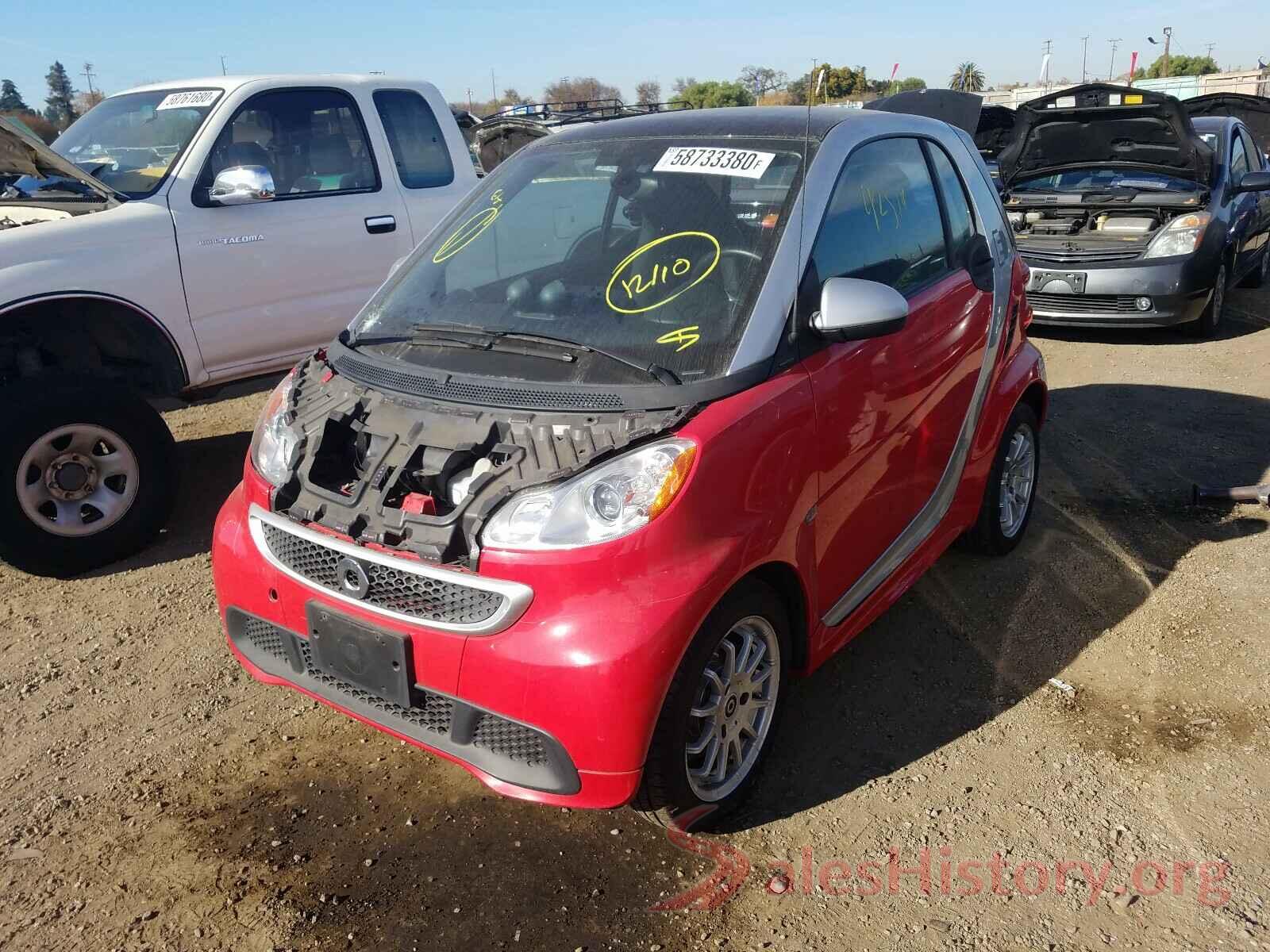 WMEEJ9AA2DK714559 2013 SMART FORTWO