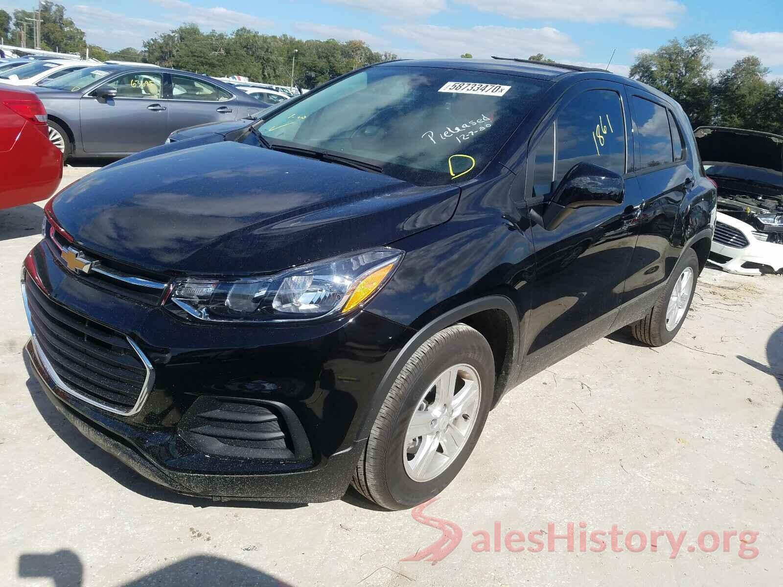 KL7CJKSB1LB314170 2020 CHEVROLET TRAX