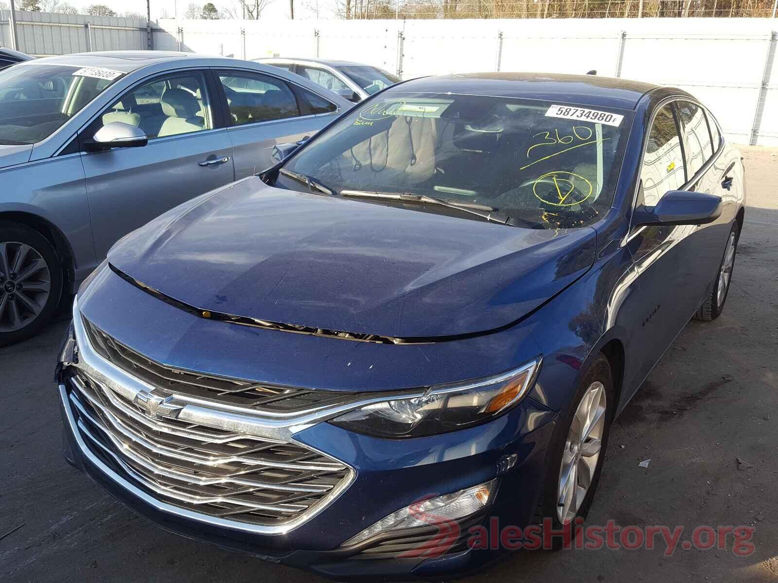 1G1ZD5ST0KF188835 2019 CHEVROLET MALIBU