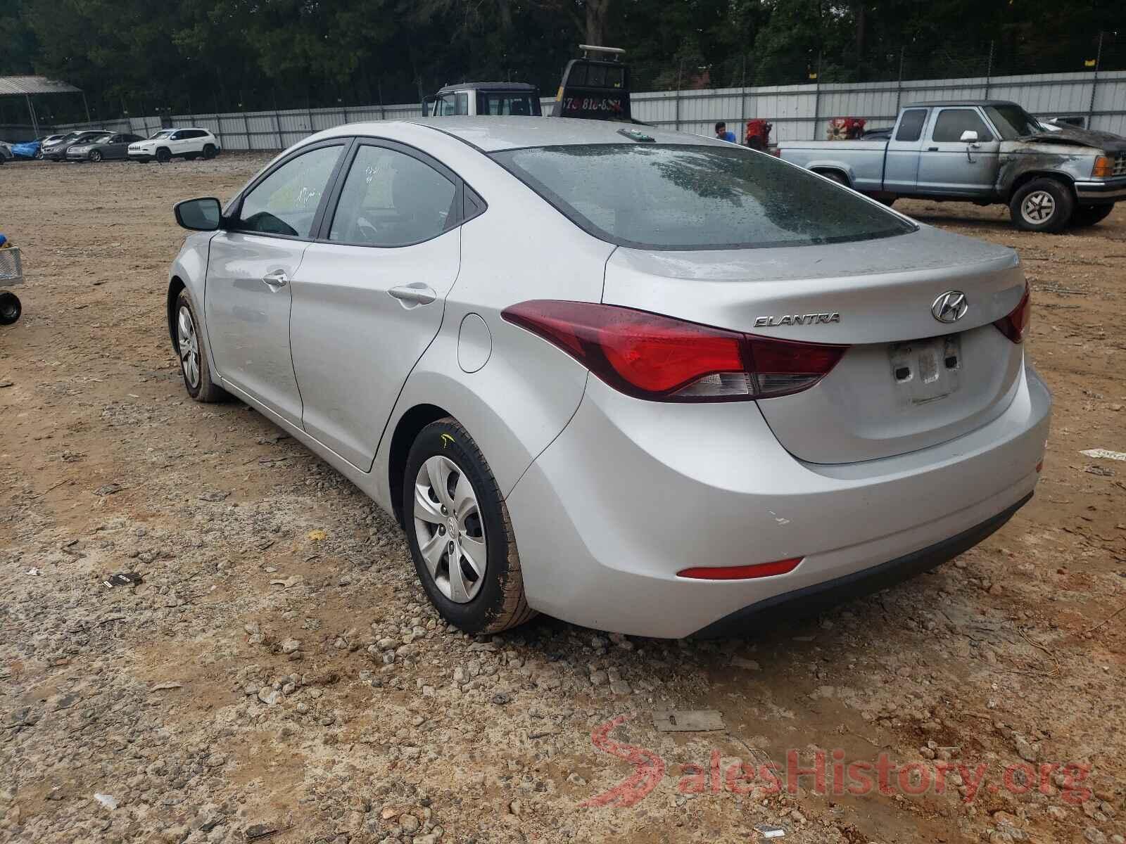 5NPDH4AE6GH698879 2016 HYUNDAI ELANTRA