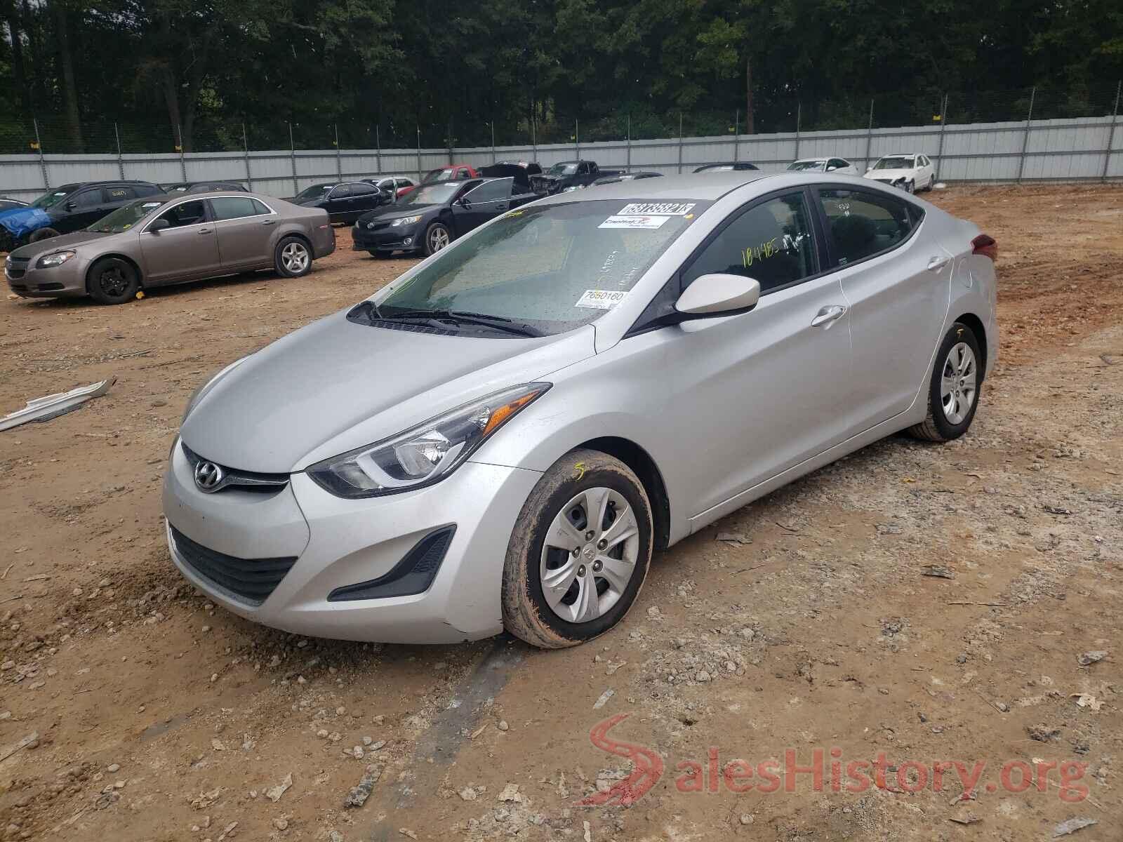 5NPDH4AE6GH698879 2016 HYUNDAI ELANTRA