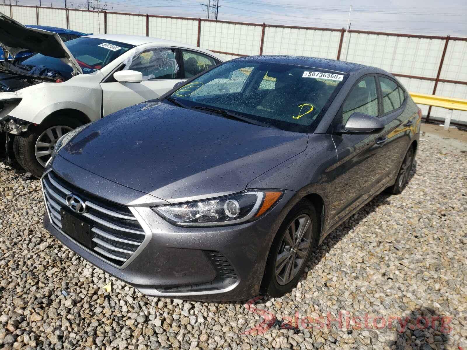 5NPD84LF8JH339952 2018 HYUNDAI ELANTRA