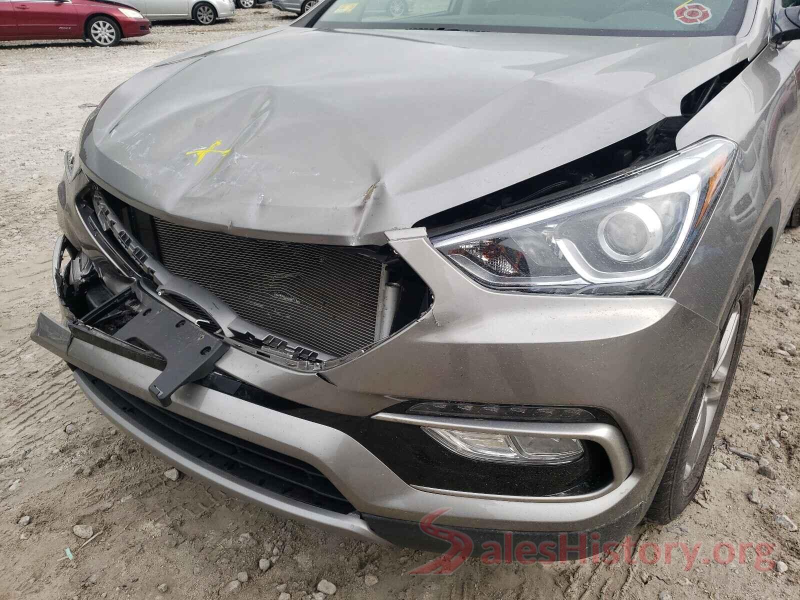 5NMZUDLB9HH029380 2017 HYUNDAI SANTA FE