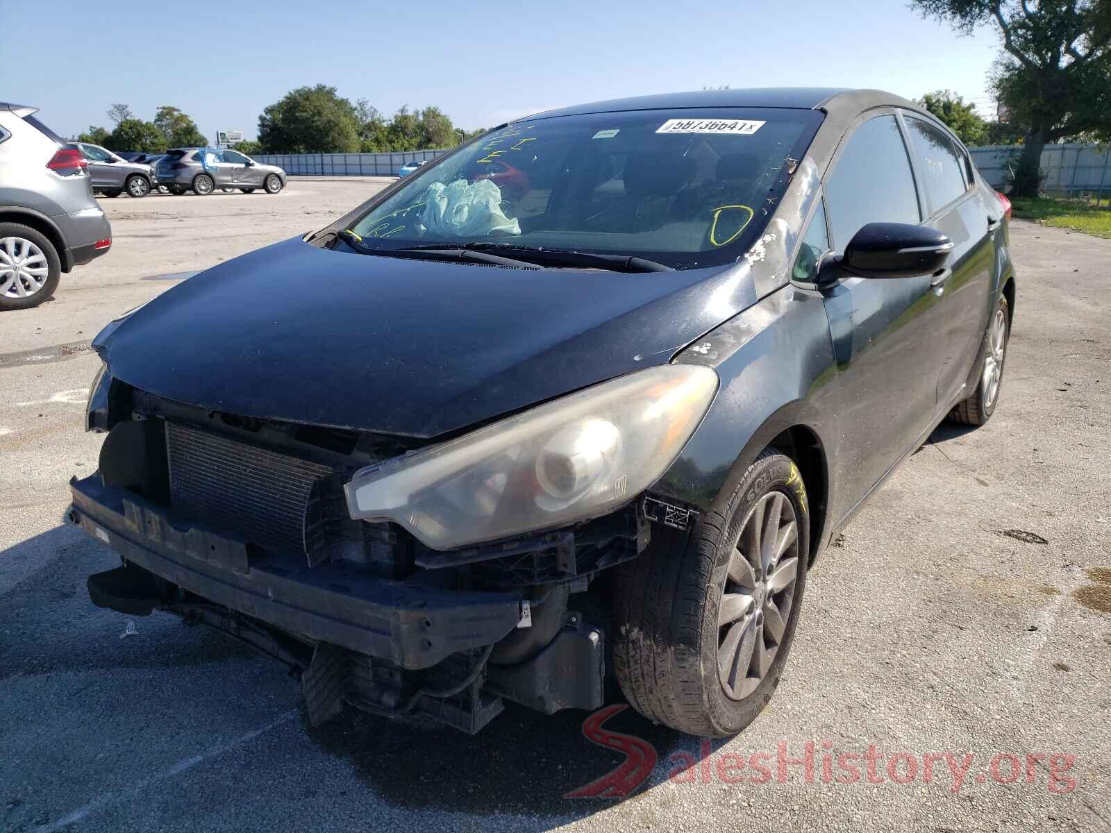 KNAFX4A61G5537969 2016 KIA FORTE