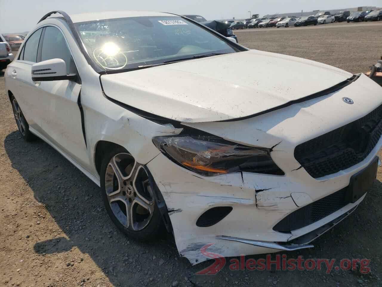 WDDSJ4EB3JN604854 2018 MERCEDES-BENZ CLA-CLASS