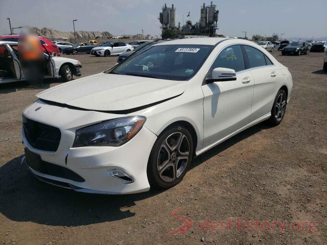 WDDSJ4EB3JN604854 2018 MERCEDES-BENZ CLA-CLASS