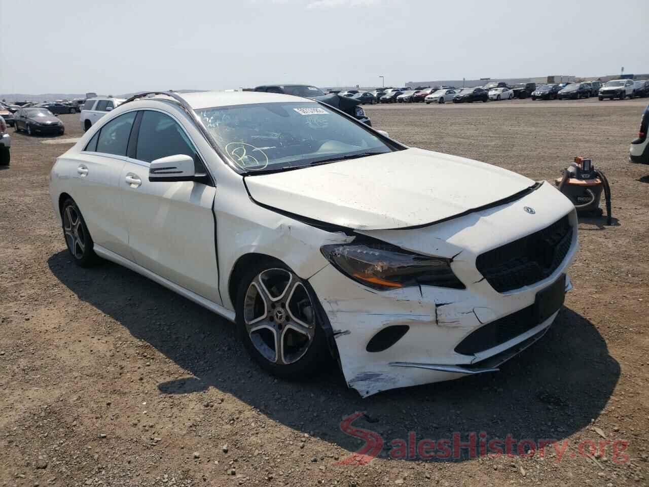 WDDSJ4EB3JN604854 2018 MERCEDES-BENZ CLA-CLASS