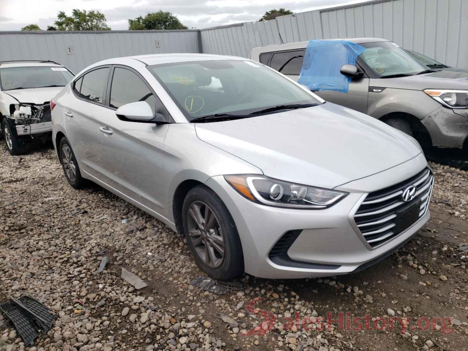 5NPD84LF7JH217891 2018 HYUNDAI ELANTRA