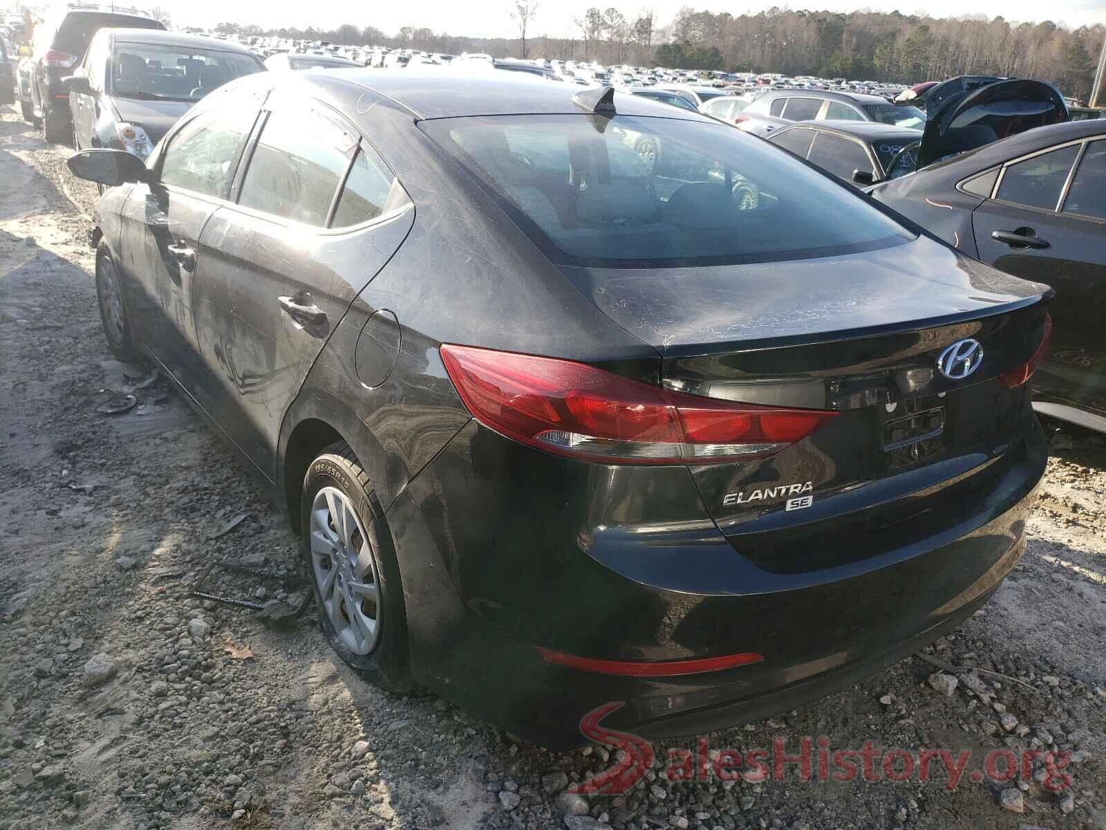 5NPD74LF4HH036132 2017 HYUNDAI ELANTRA