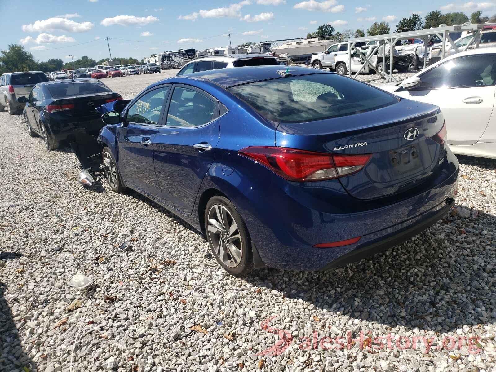 5NPDH4AE1GH654885 2016 HYUNDAI ELANTRA