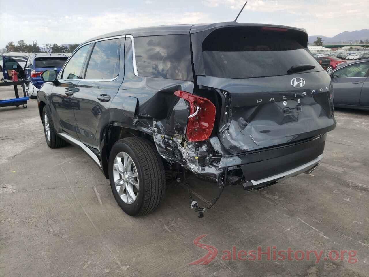 KM8R14HEXNU386868 2022 HYUNDAI PALISADE