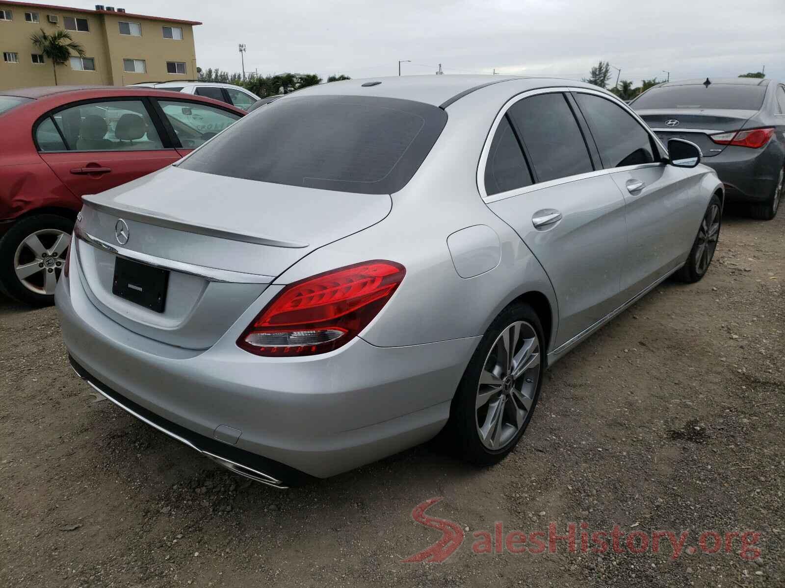 55SWF4JB4JU262007 2018 MERCEDES-BENZ C CLASS