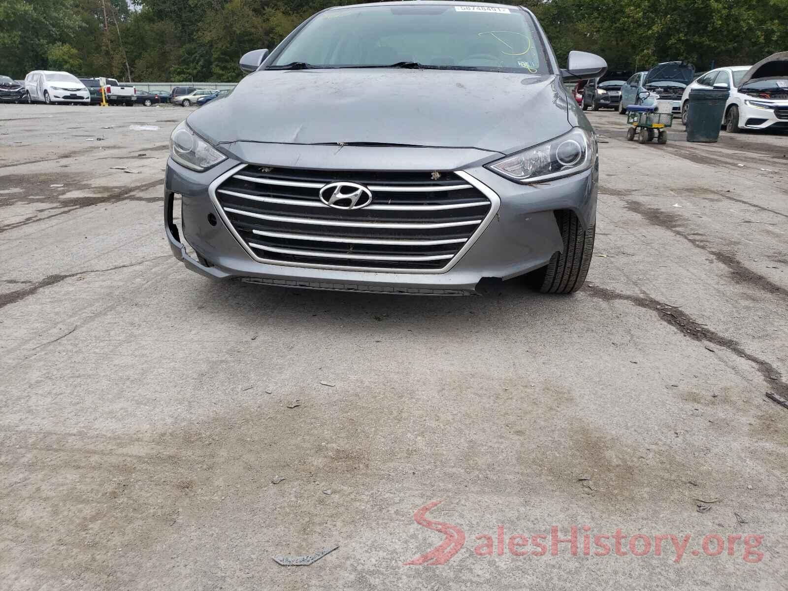 KMHD74LF2HU422467 2017 HYUNDAI ELANTRA