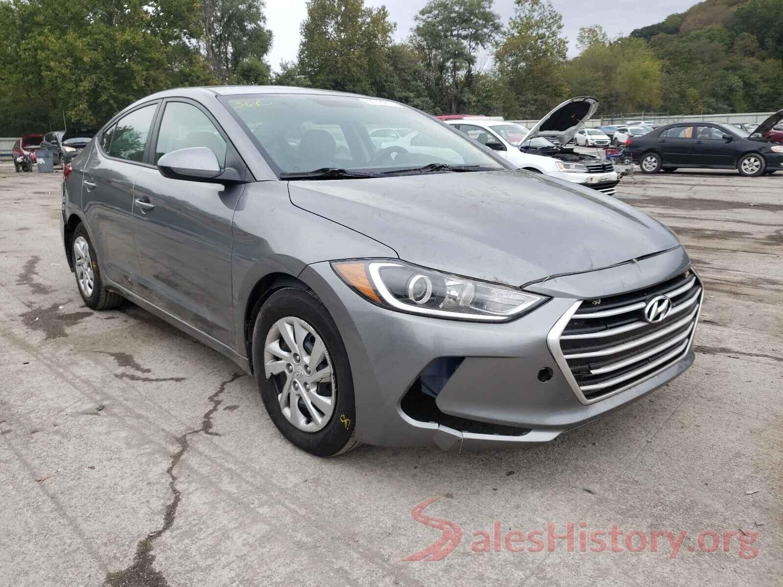 KMHD74LF2HU422467 2017 HYUNDAI ELANTRA