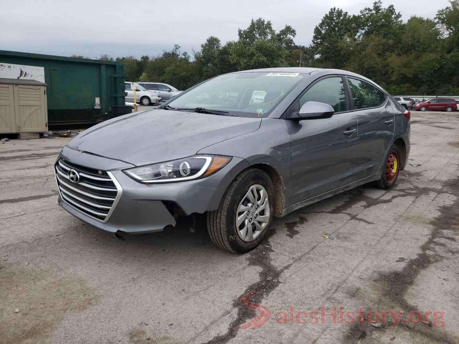 KMHD74LF2HU422467 2017 HYUNDAI ELANTRA