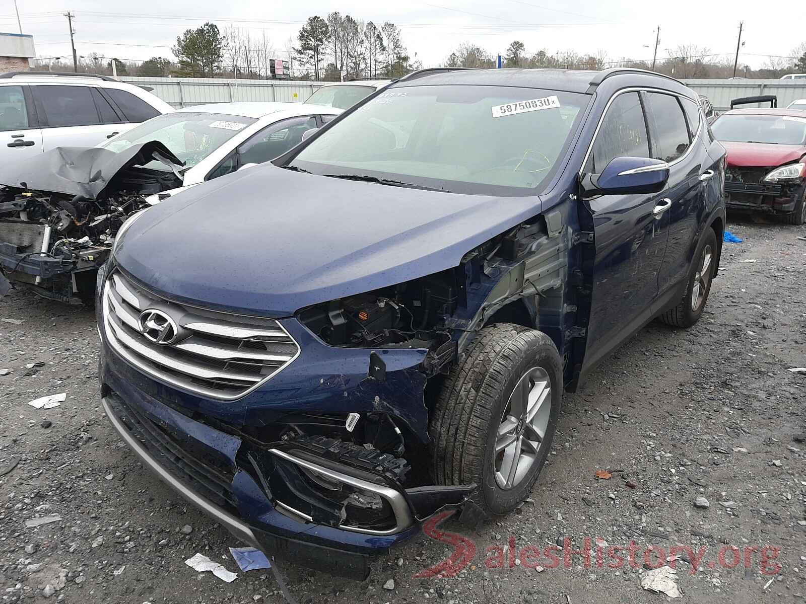 5XYZU3LB9JG537665 2018 HYUNDAI SANTA FE