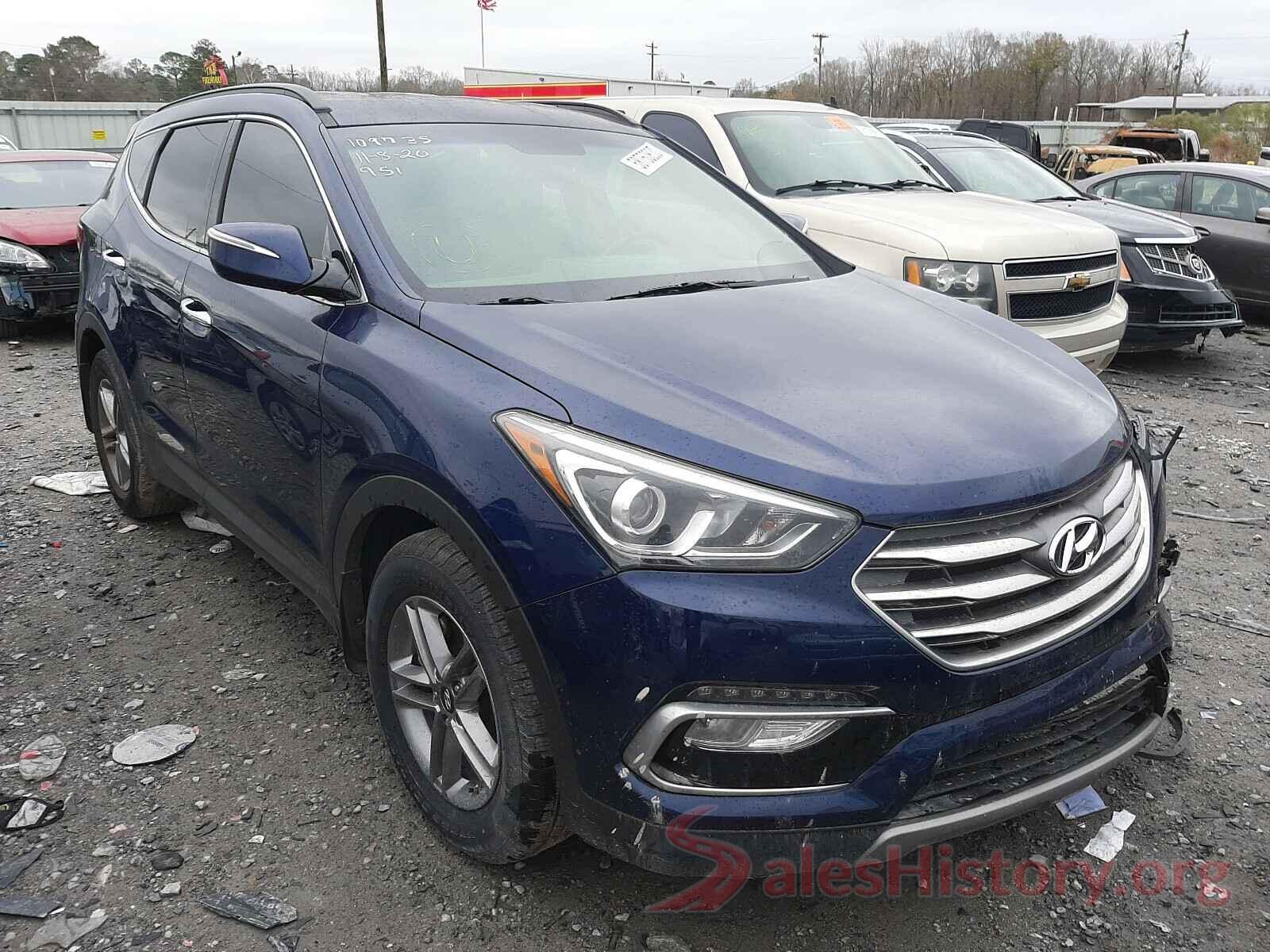 5XYZU3LB9JG537665 2018 HYUNDAI SANTA FE