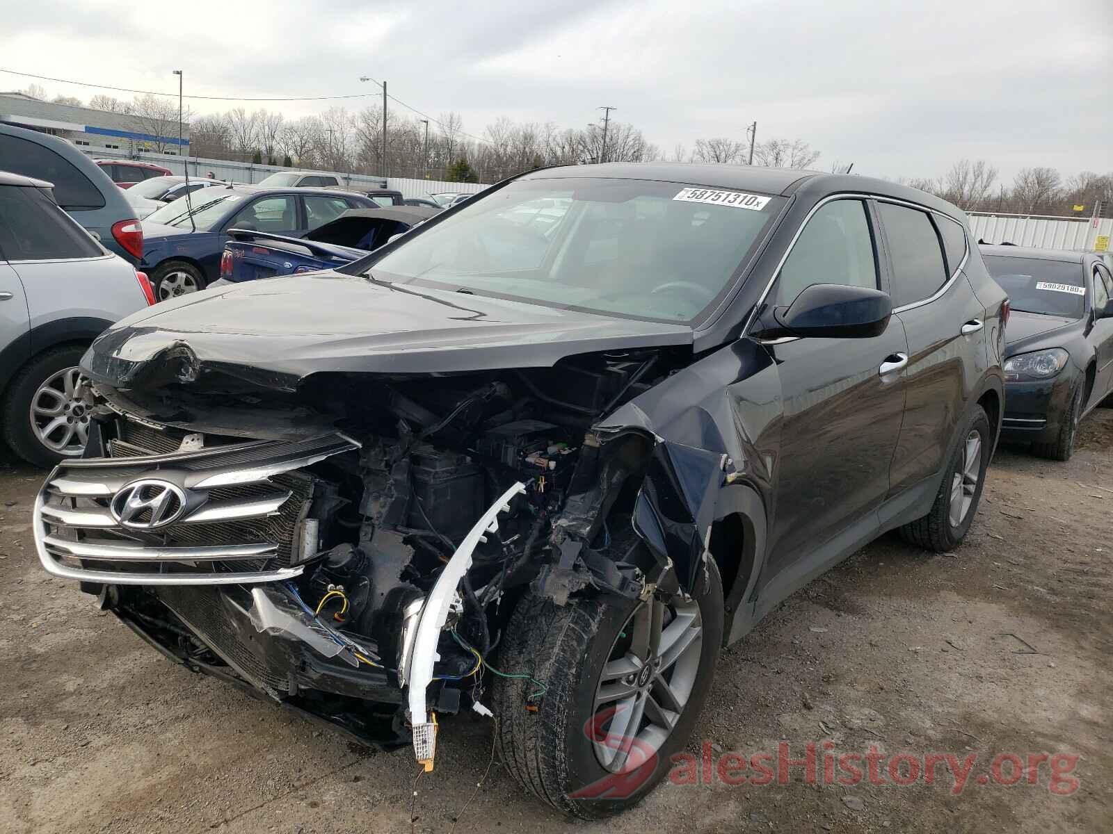 5NMZTDLB7JH105655 2018 HYUNDAI SANTA FE