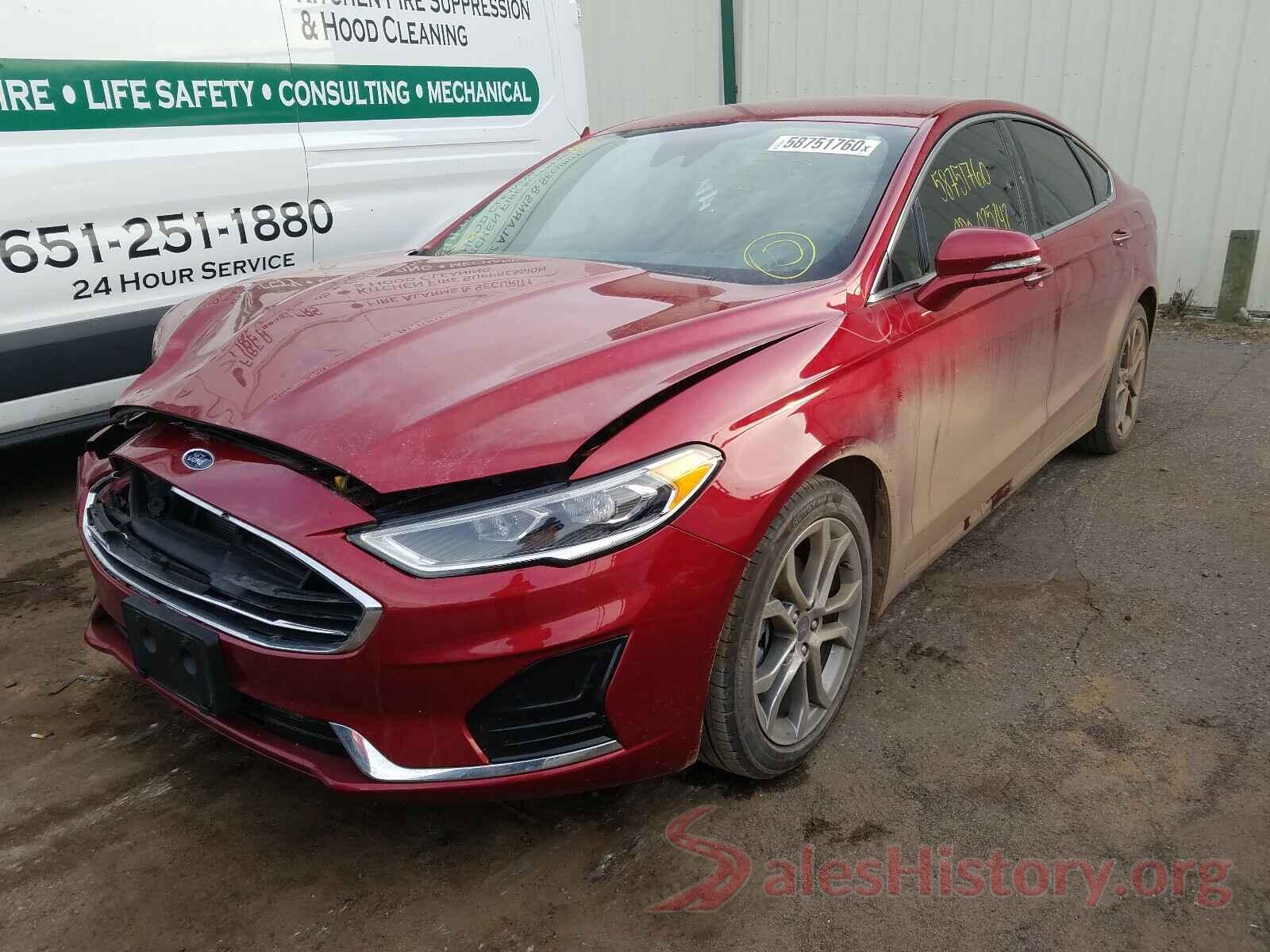 3FA6P0CD2KR255939 2019 FORD FUSION