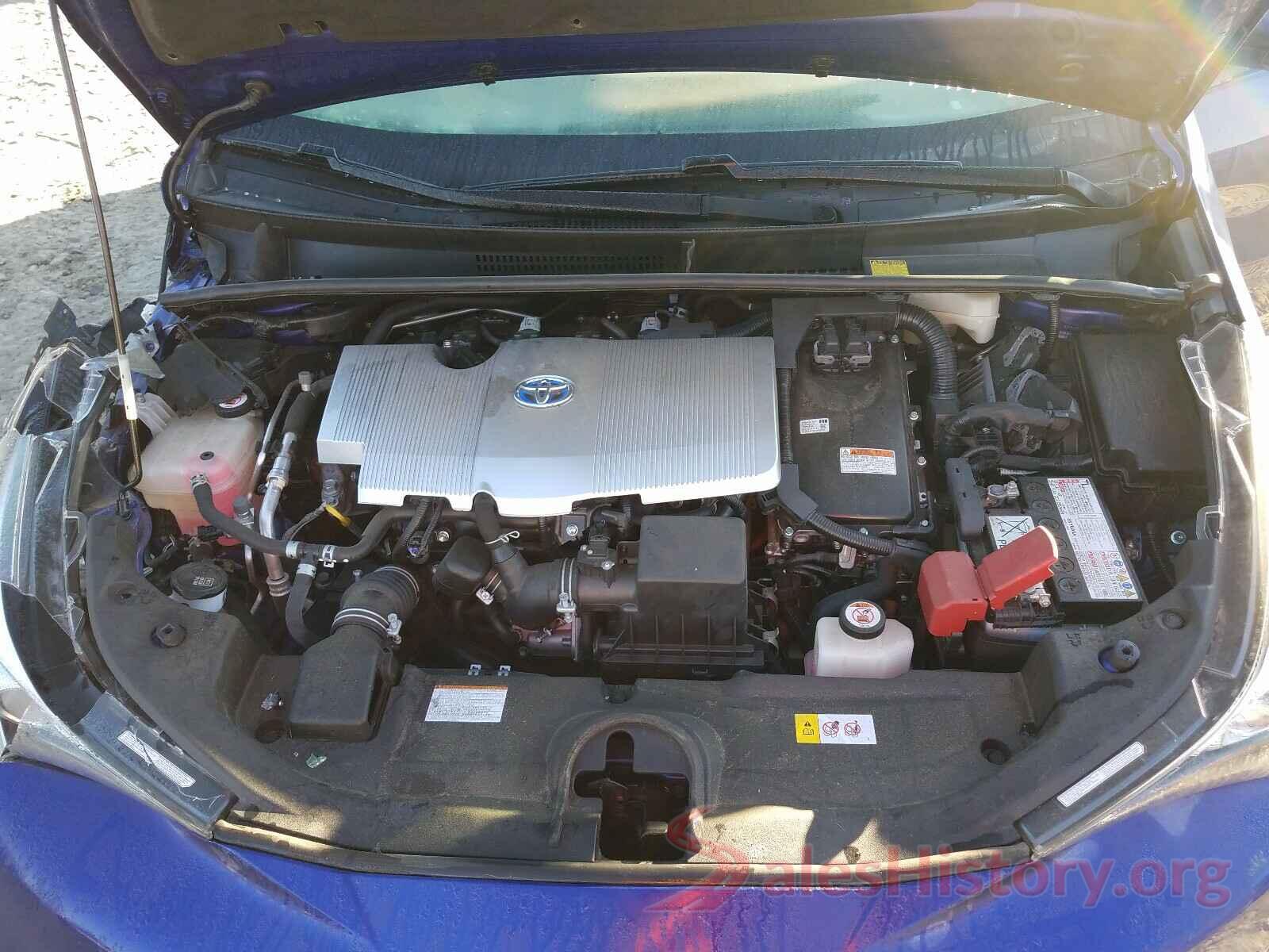 JTDKARFU1G3527719 2016 TOYOTA PRIUS