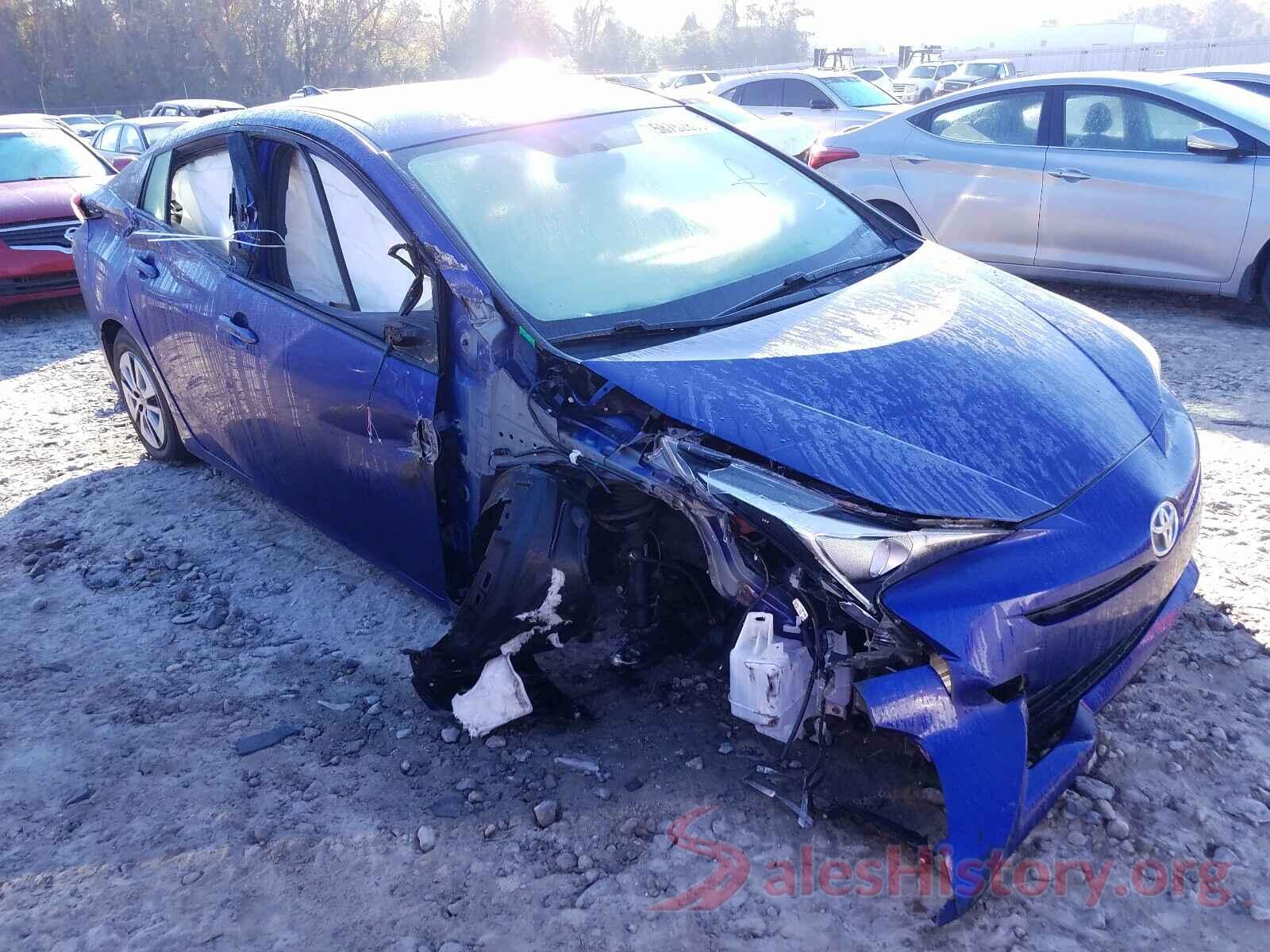 JTDKARFU1G3527719 2016 TOYOTA PRIUS