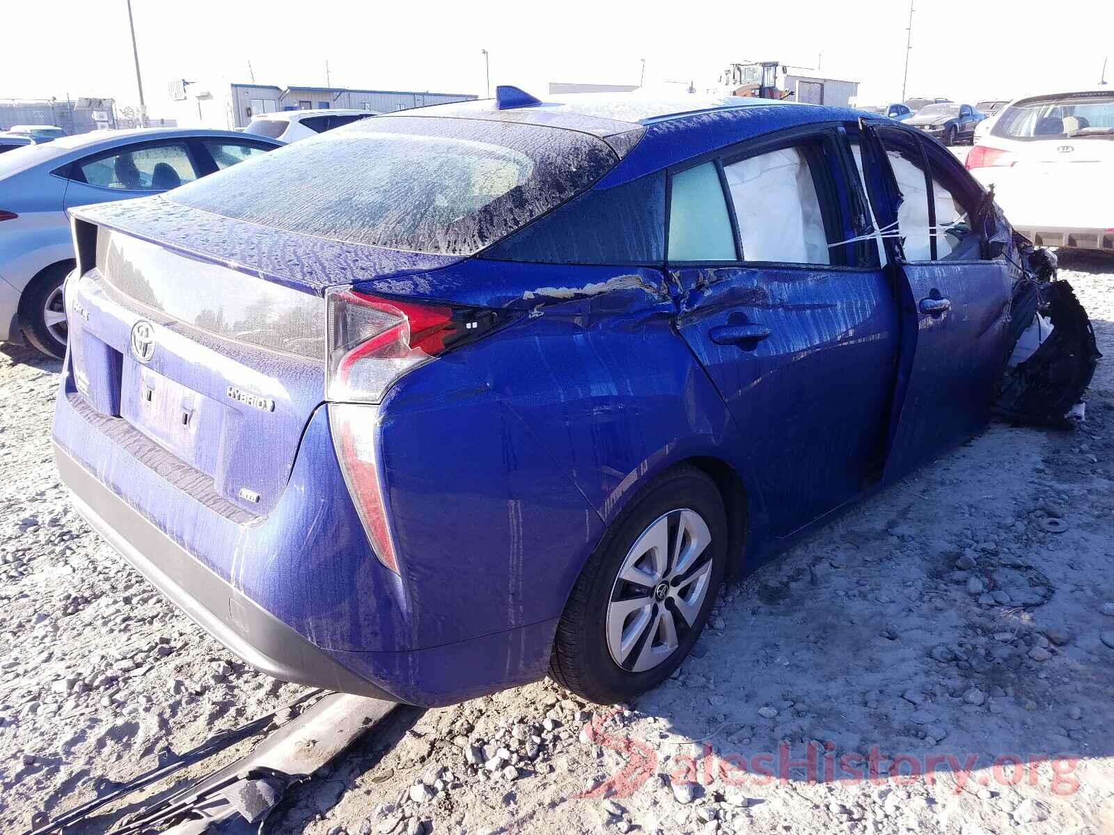 JTDKARFU1G3527719 2016 TOYOTA PRIUS