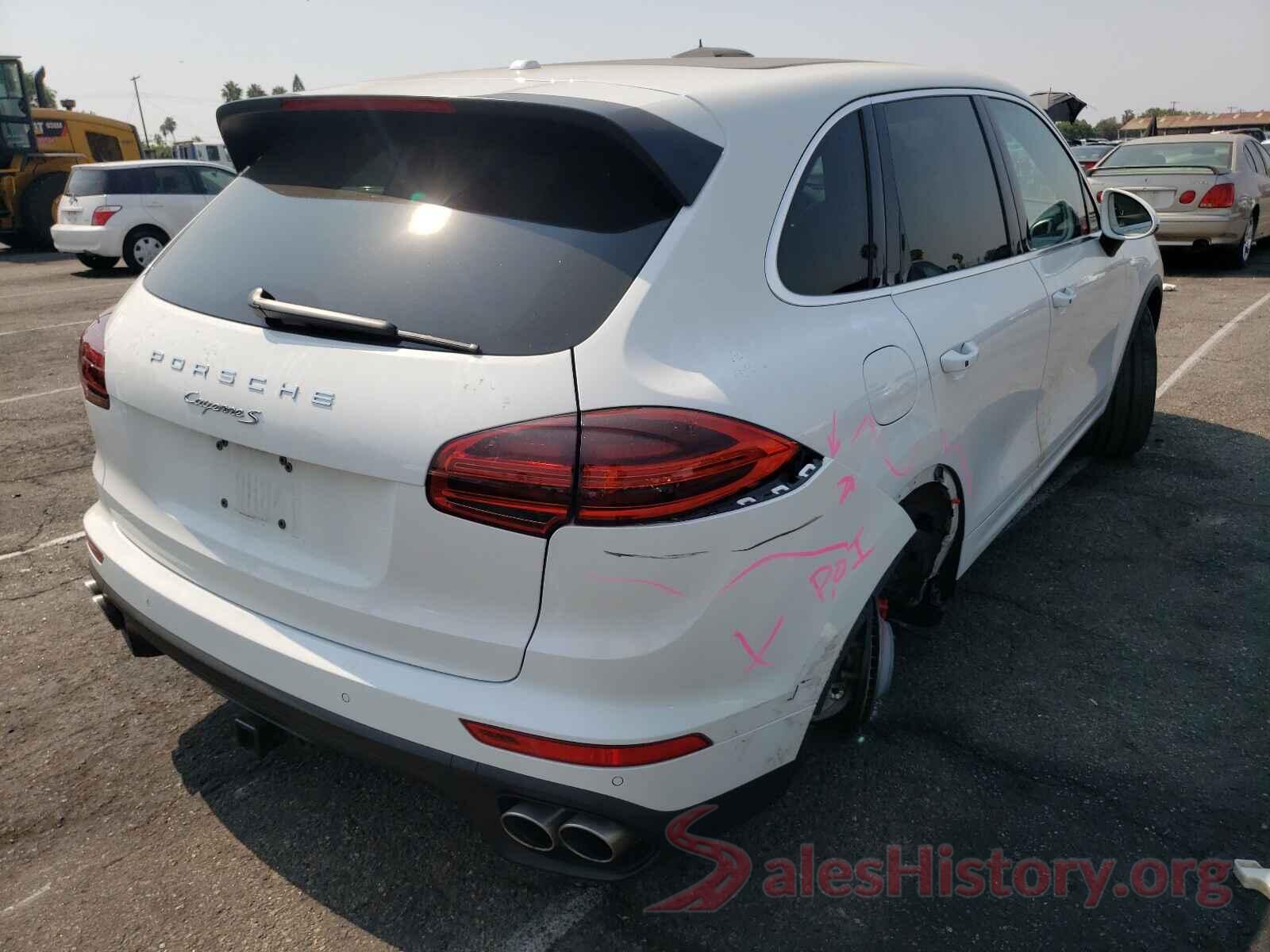 WP1AB2A2XGLA96897 2016 PORSCHE CAYENNE