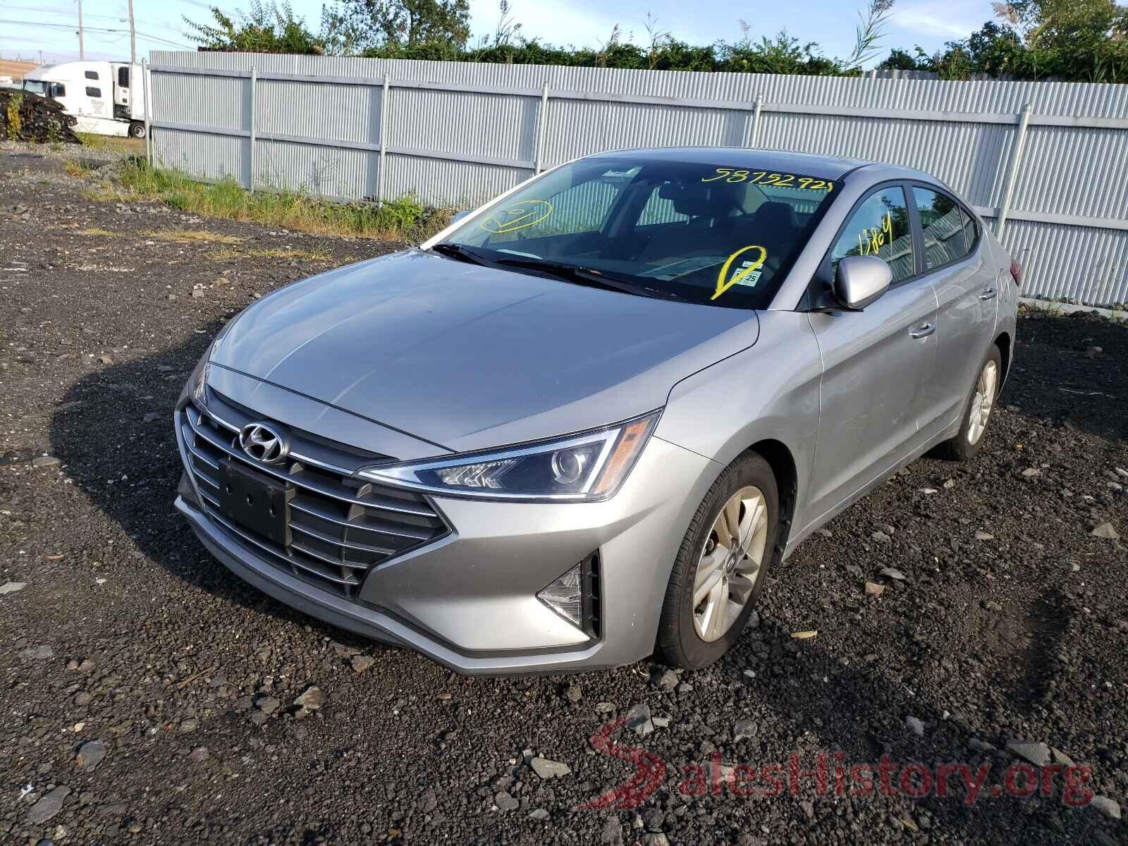 5NPD84LF7LH633216 2020 HYUNDAI ELANTRA