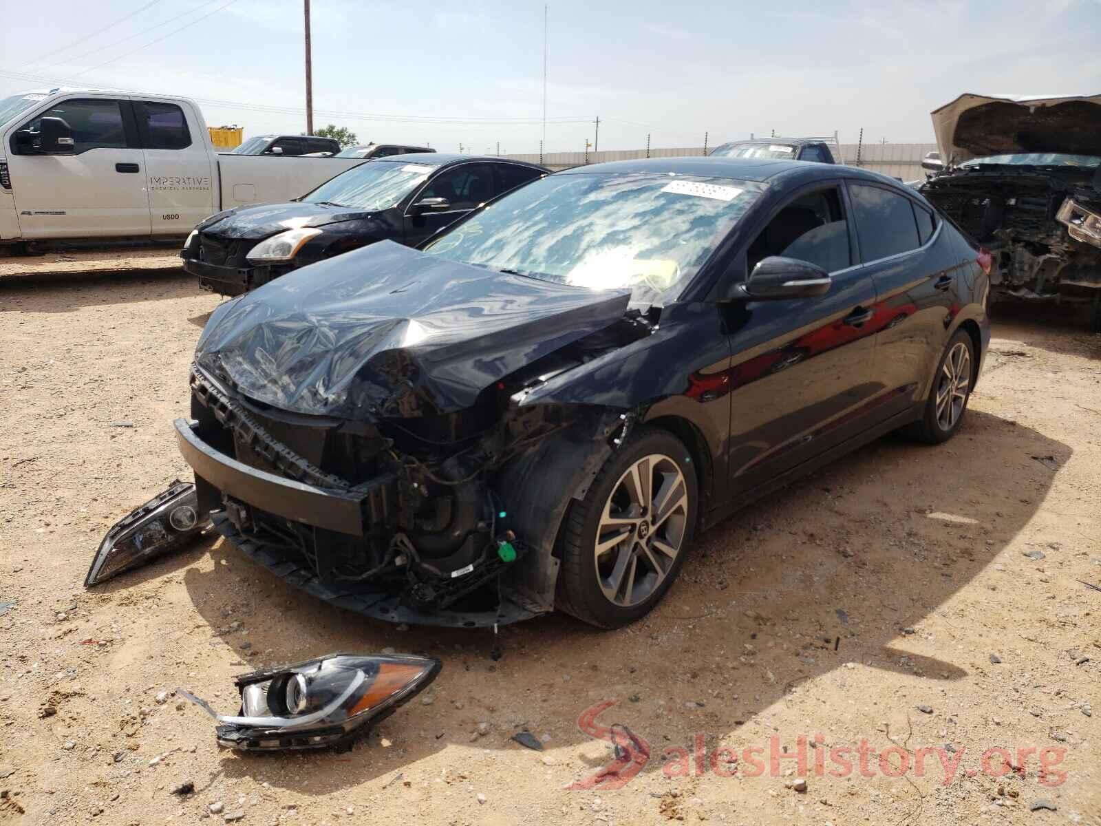 5NPD84LFXJH278376 2018 HYUNDAI ELANTRA