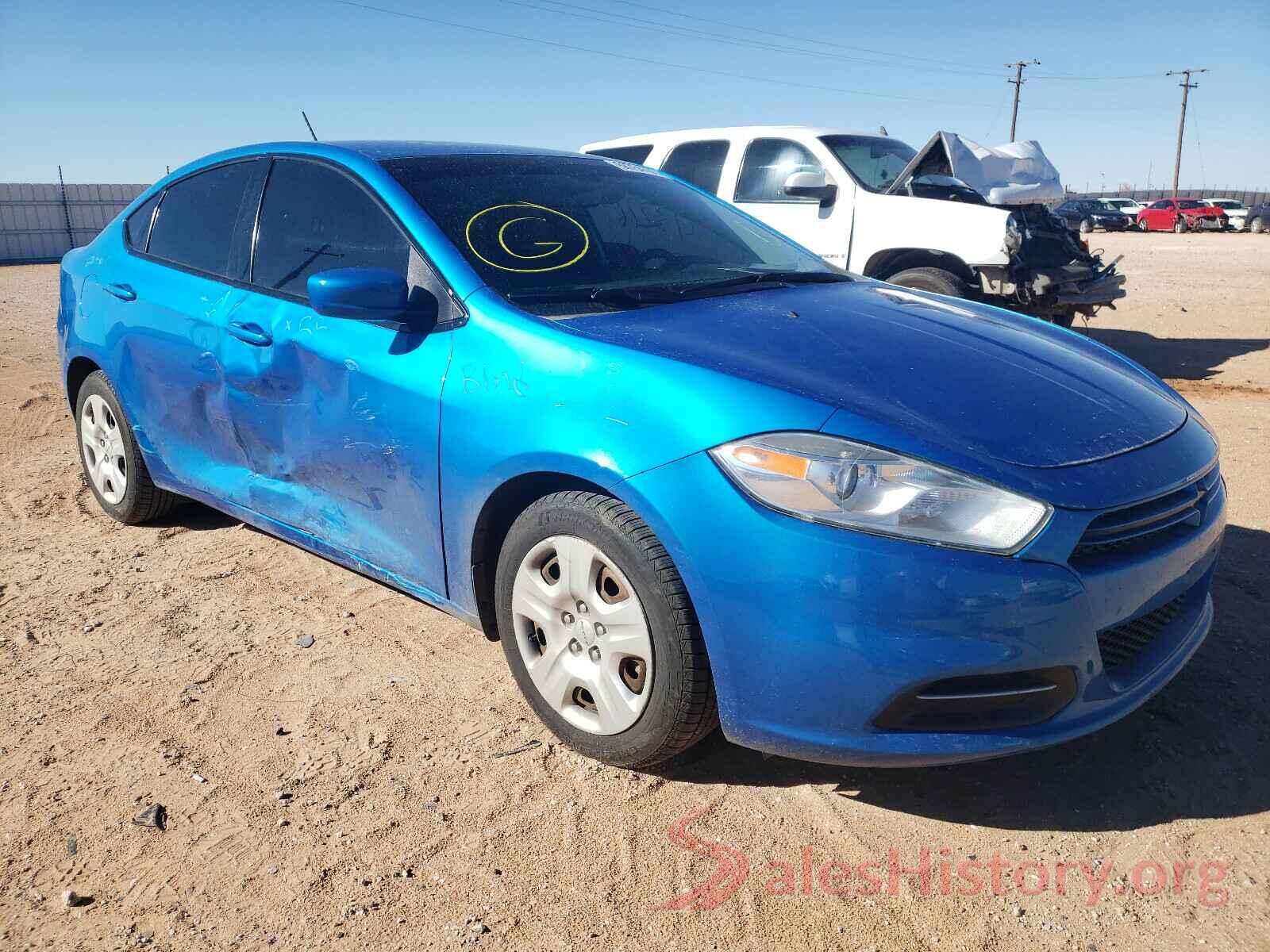 1C3CDFAA6GD540326 2016 DODGE DART