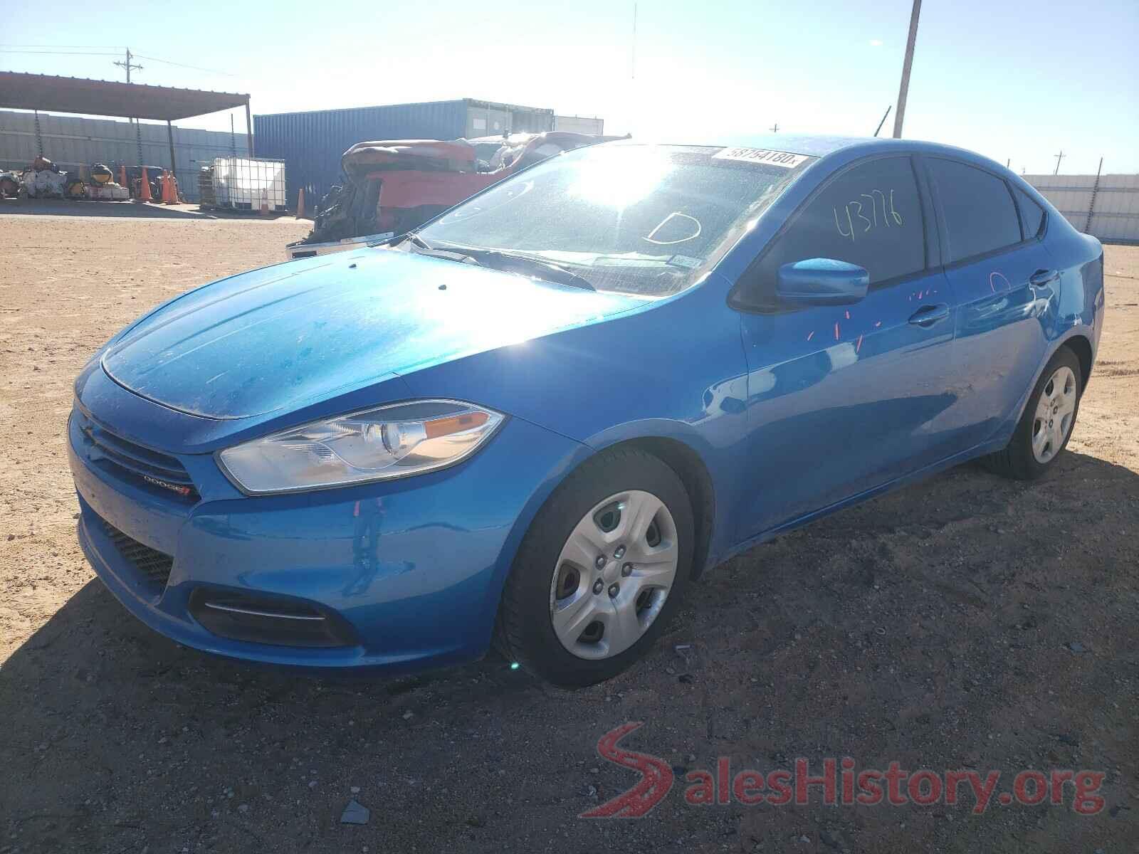 1C3CDFAA6GD540326 2016 DODGE DART