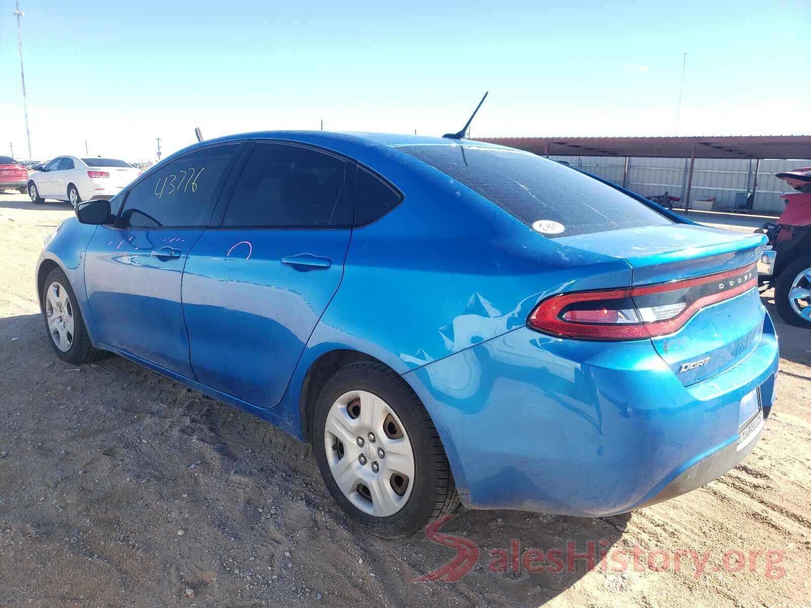 1C3CDFAA6GD540326 2016 DODGE DART