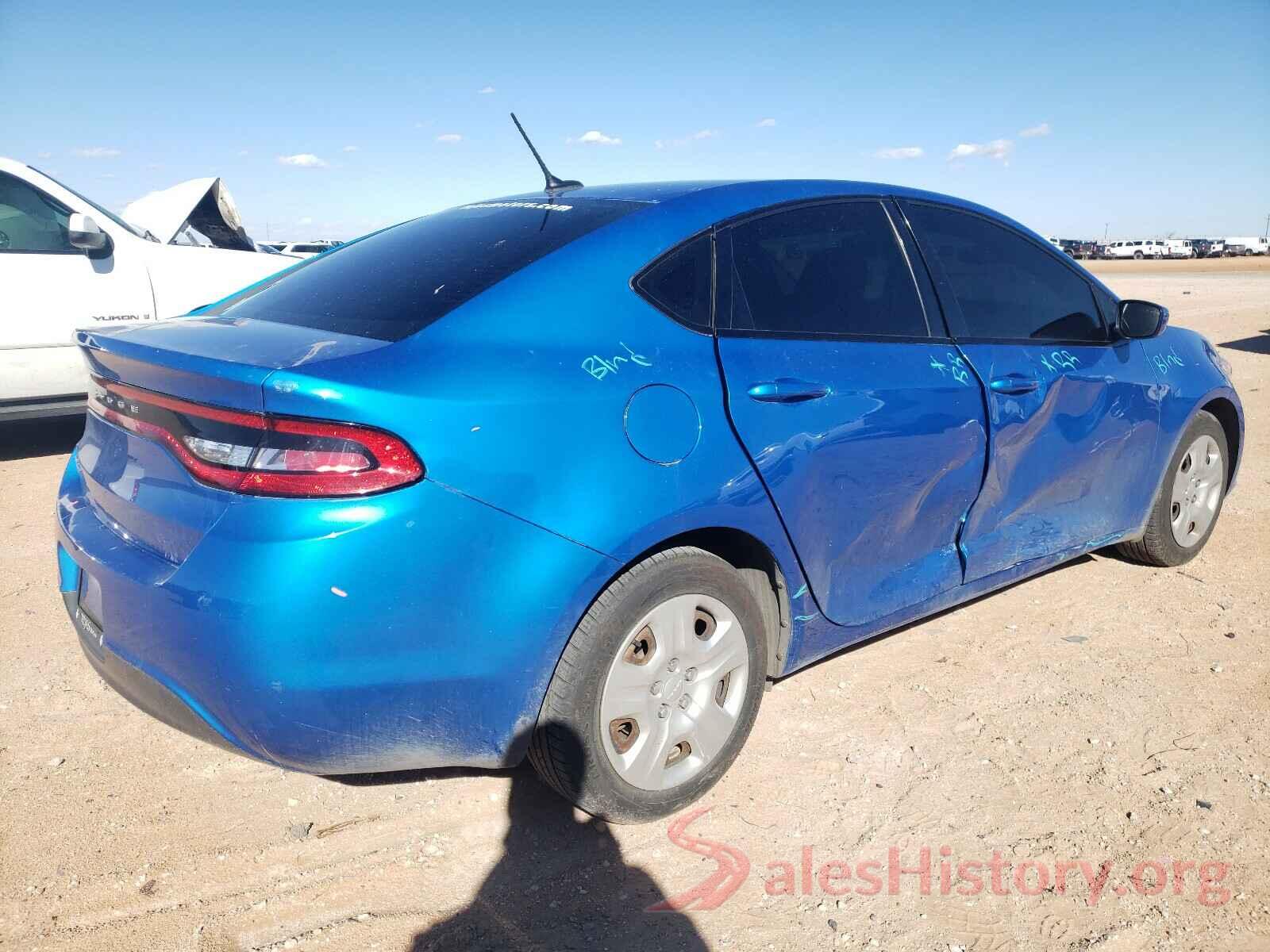 1C3CDFAA6GD540326 2016 DODGE DART