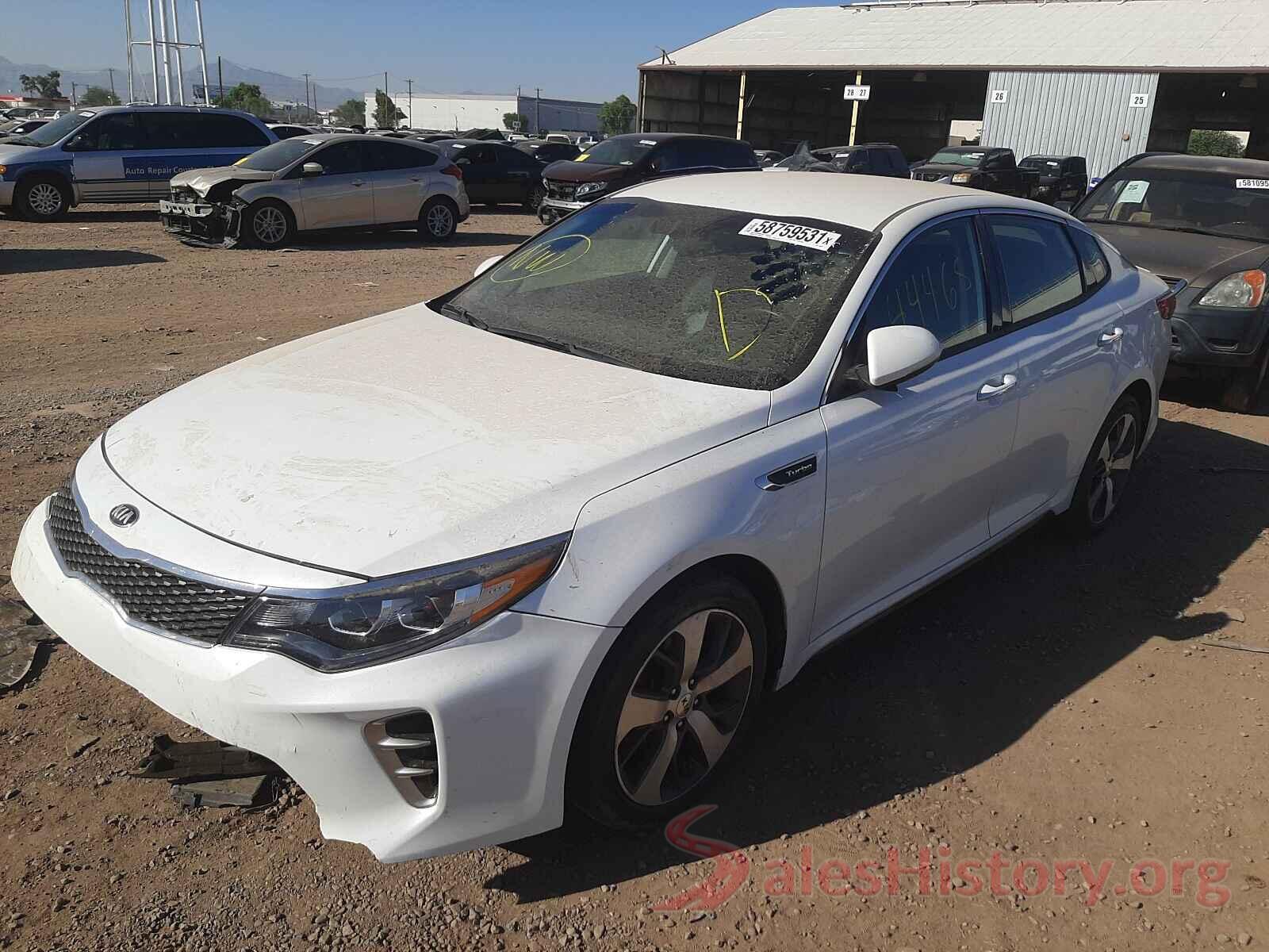 5XXGW4L27HG140865 2017 KIA OPTIMA