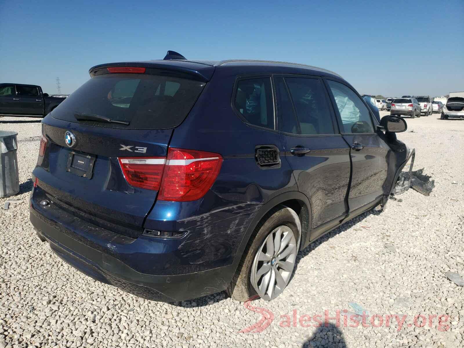 5UXWX9C51H0T01713 2017 BMW X3