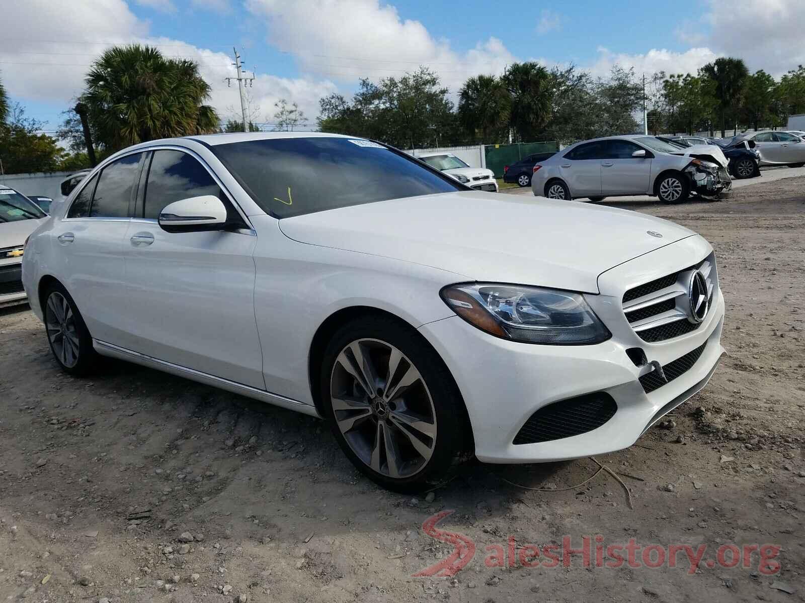 55SWF4JB1JU238232 2018 MERCEDES-BENZ C CLASS