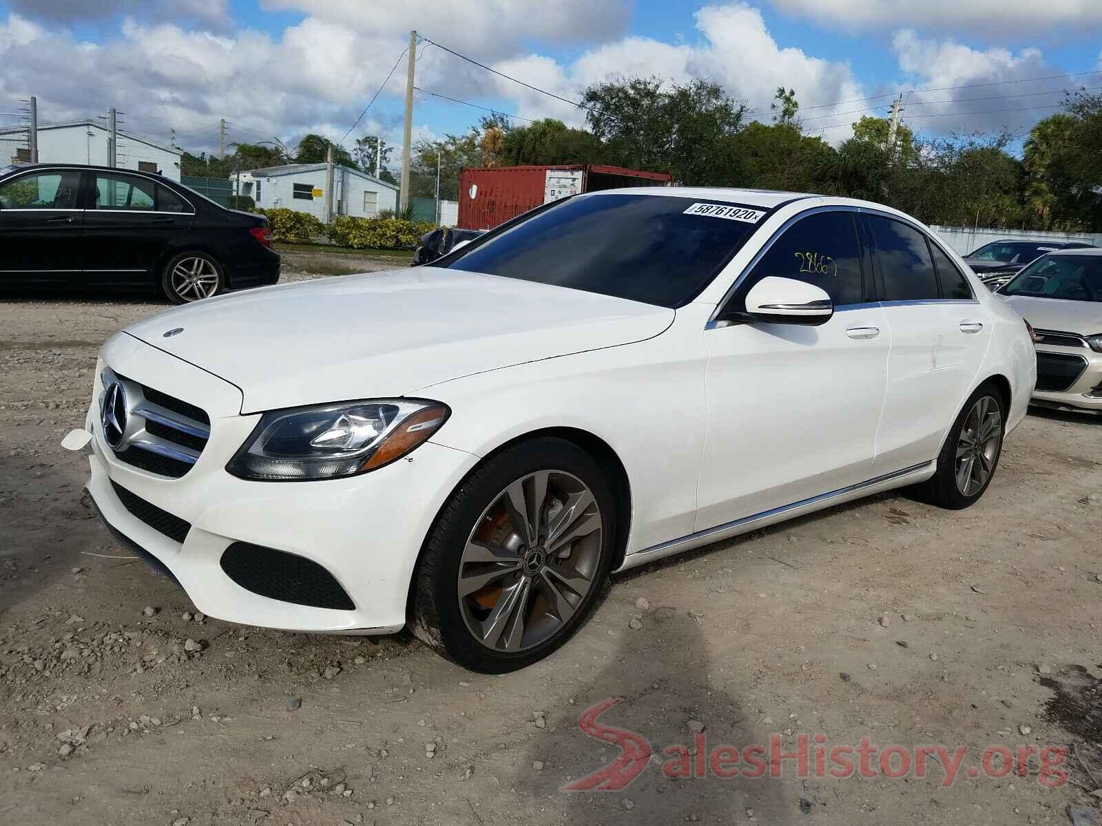 55SWF4JB1JU238232 2018 MERCEDES-BENZ C CLASS